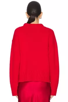 Свитер лиама Eaves, цвет tomato