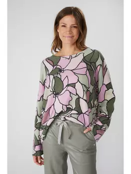 Свитер LIEBLINGSSTCK, цвет Khaki/Rosa
