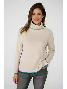 Свитер LIEBLINGSSTCK Rollkragen, бежевый