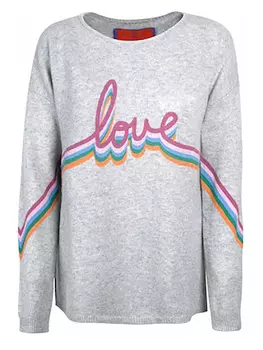 Свитер LIEBLINGSSTCK, светло-серый