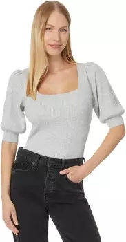 Свитер Lilla P Full Sleeve Square Neck Sweater, цвет Heather Grey