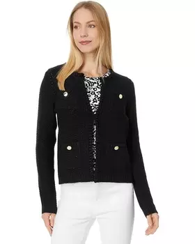 Свитер Lilly Pulitzer Kenton Cardigan, цвет Black Metallic