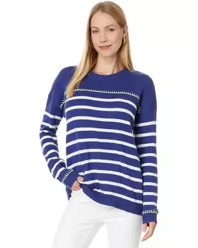 Свитер Lilly Pulitzer Kyren Sweater, цвет Blue Med Never Ending Stripe