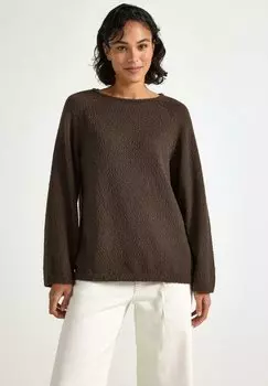 Свитер Lindex, темно-коричневый