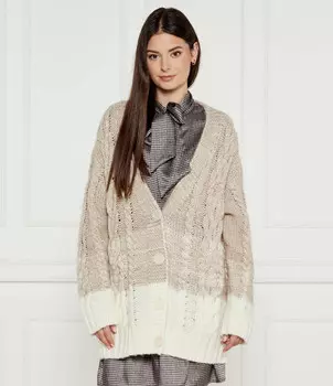 Свитер Liu Jo Oversize fit, бежевый