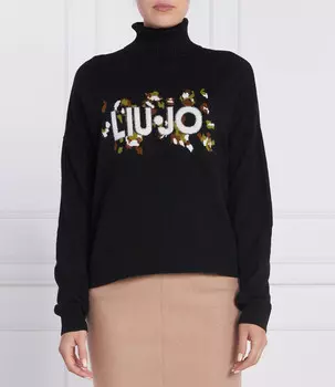 Свитер Liu Jo regular fit, черный