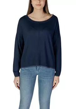 Свитер Liu Jo с круглым вырезом, синий