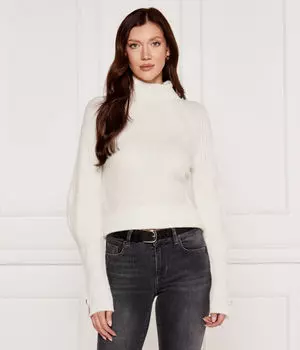 Свитер Liu Jo с объемными рукавами, белый