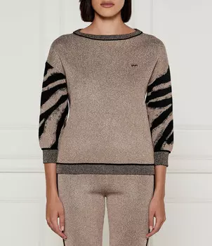 Свитер Liu Jo Sport Regular Fit, бежевый