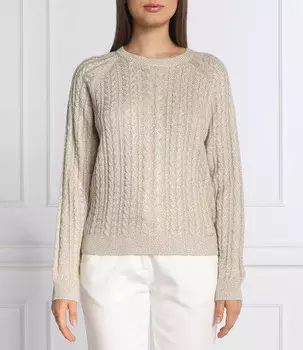 Свитер Liu Jo Sport regular fit, бежевый