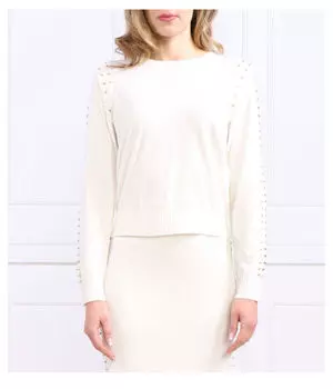 Свитер Liu Jo Sport Regular Fit, бежевый