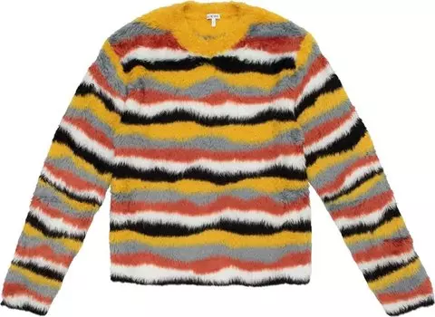 Свитер Loewe Multicolor Stripe Sweater 'Brown Multitone', коричневый