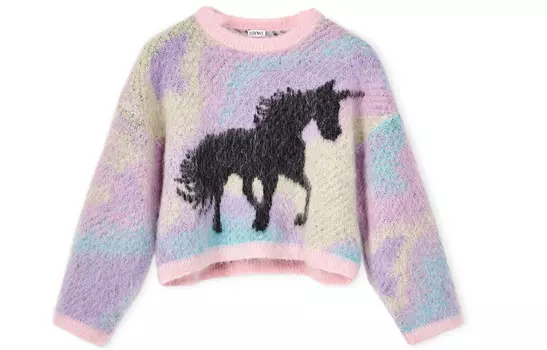 Свитер Loewe женский, фиолетовый