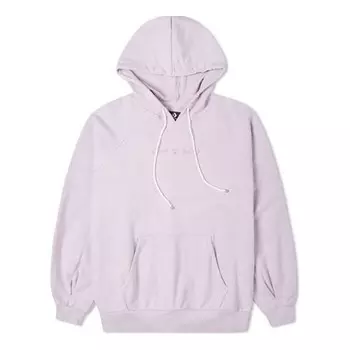 Свитер logo embroidery knitting hoodie purple Converse, фиолетовый