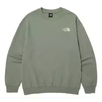 Свитер logo essential sweater 'green' The North Face, зеленый
