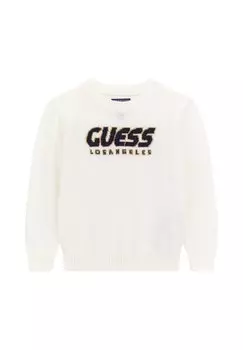 Свитер LOGO Guess, белый