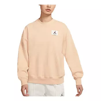 Свитер logo knitting round-neck swea orange Air Jordan, оранжевый