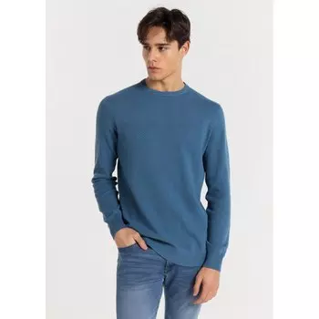 Свитер Lois Jeans 137978-17658-3903-464 Round Neck, синий