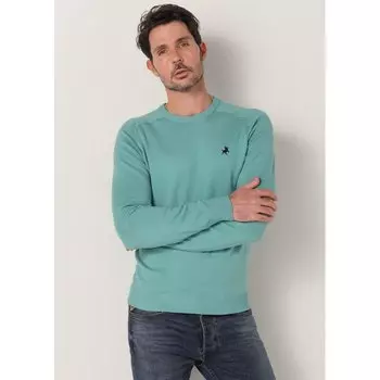 Свитер Lois Jeans Bull Round Neck, зеленый