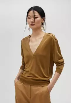 Свитер LOLA CASADEMUNT, коричневый