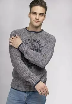 Свитер Lonsdale, светло-серый