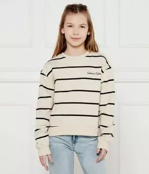 Свитер Loose fit Calvin Klein Jeans, желтый