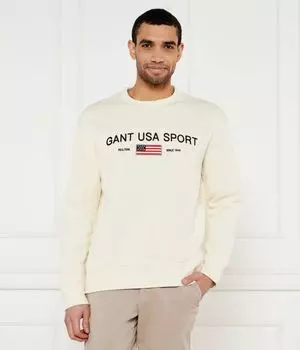 Свитер Loose fit Gant, желтый