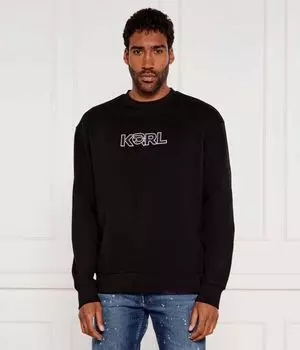 Свитер Loose fit Karl Lagerfeld, черный
