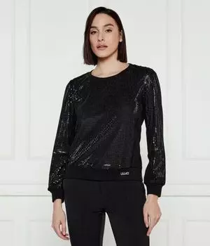 Свитер Loose fit Liu Jo Sport, черный