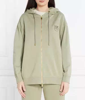 Свитер Loose fit Pinko, зеленый