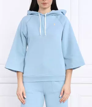 Свитер Loose fit Polo Ralph Lauren, синий