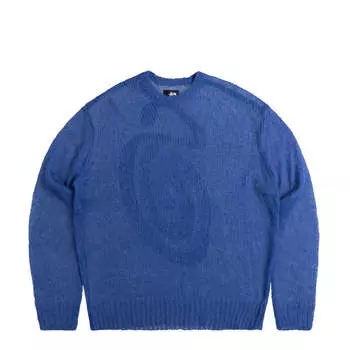 Свитер Loose Knit Sweater Stussy, синий