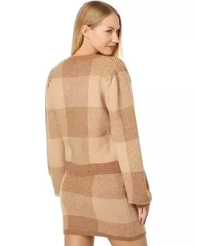 Свитер Lost + Wander Nature School Cardigan, цвет Camel Gingham