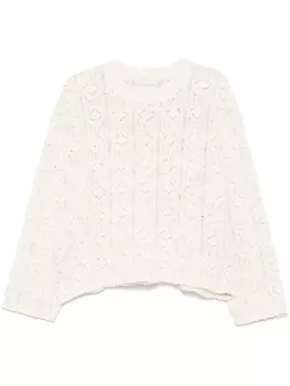 Свитер Loulou Studio Nia, нейтральный