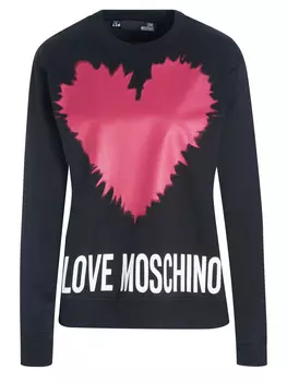 Свитер Love Moschino, черный