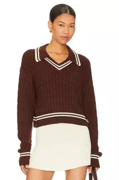 Свитер Lovers and Friends Eilir, цвет Brown & White