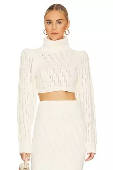 Свитер LPA Laraine Cable Turtleneck, слоновая кость