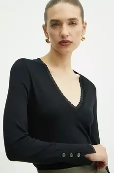 Свитер Лю Джо Liu Jo, черный