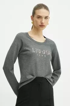 Свитер Лю Джо Liu Jo, серый