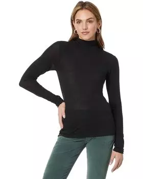 Свитер Lucky Brand Mock Neck Layering Top, цвет Jet Black