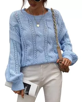 Свитер Луна Туччини Luna Tuccini, синий