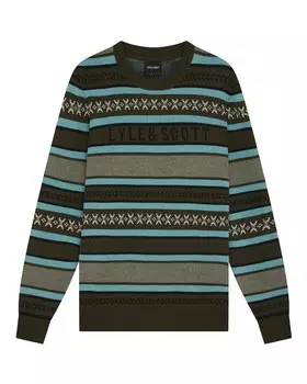 Свитер Lyle & Scott Glen, пихта