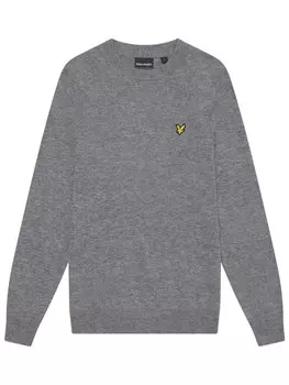 Свитер Lyle & Scott, темно-серый
