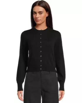 Свитер Madewell June Crew Cardigan, цвет Jet Black