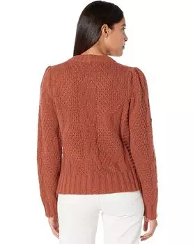 Свитер Madewell Ridgecrest Cable Pullover Sweater, цвет Heather Cumin