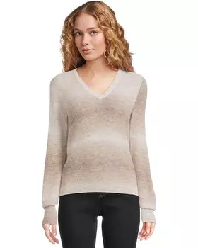 Свитер Madewell Spacedye Lightweight Alpaca V-Neck Pullover, цвет Spacedye Fawn