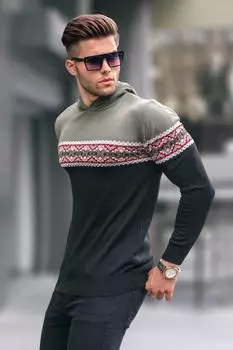 Свитер Madmext, хаки