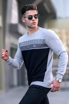 Свитер Madmext, серый