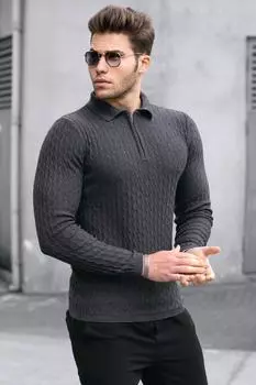 Свитер Madmext, серый