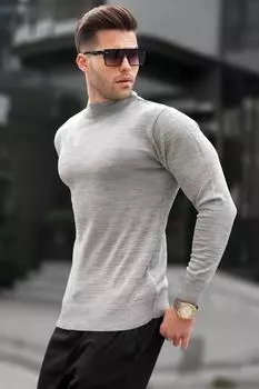 Свитер Madmext, серый